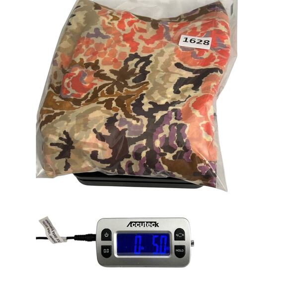 Lauren Ralph Lauren Dress Size 6 Tie Neck Spring Floral Chiffon Long Sleeve - Picture 13 of 13